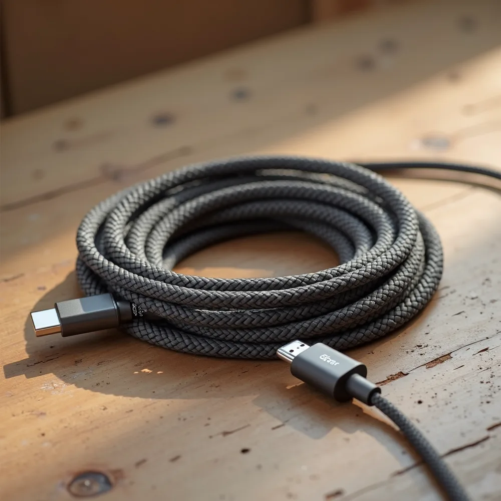 کابل شارژ USB-C سریع ۱۲۰ واتی